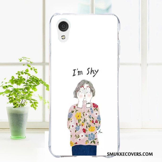 Etui Htc Desire 530 Tasker Gennemsigtig Smuk, Cover Htc Desire 530 Cartoon Lyse Anti-fald