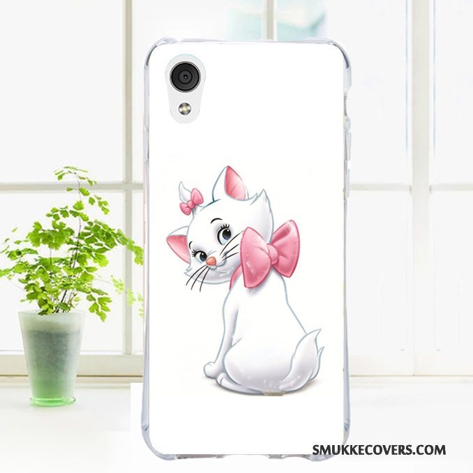 Etui Htc Desire 530 Tasker Gennemsigtig Smuk, Cover Htc Desire 530 Cartoon Lyse Anti-fald