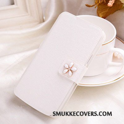 Etui Htc Desire 728 Læder Spænde Telefon, Cover Htc Desire 728 Beskyttelse Sort