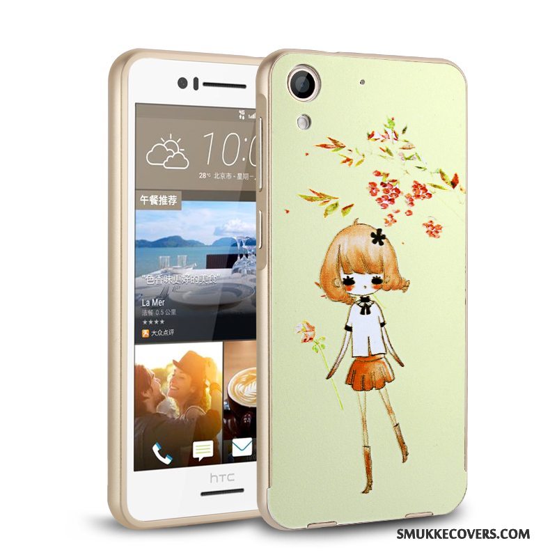 Etui Htc Desire 728 Metal Tynd Høj, Cover Htc Desire 728 Beskyttelse Ramme Trend