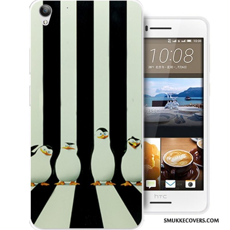 Etui Htc Desire 728 Silikone Telefonanti-fald, Cover Htc Desire 728 Cartoon Sort