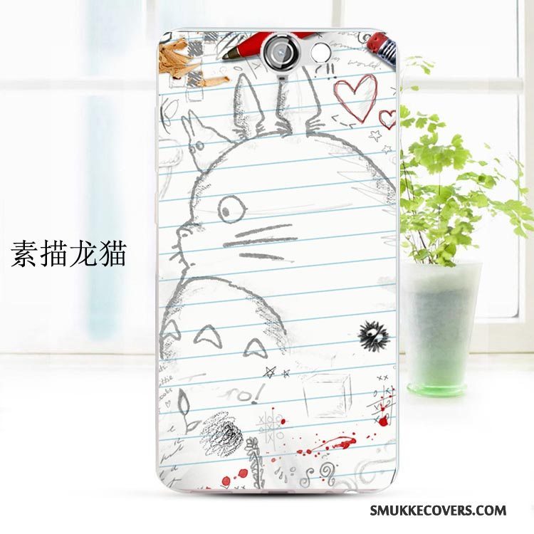 Etui Htc One A9 Blød Lyserød Anti-fald, Cover Htc One A9 Cartoon Telefon