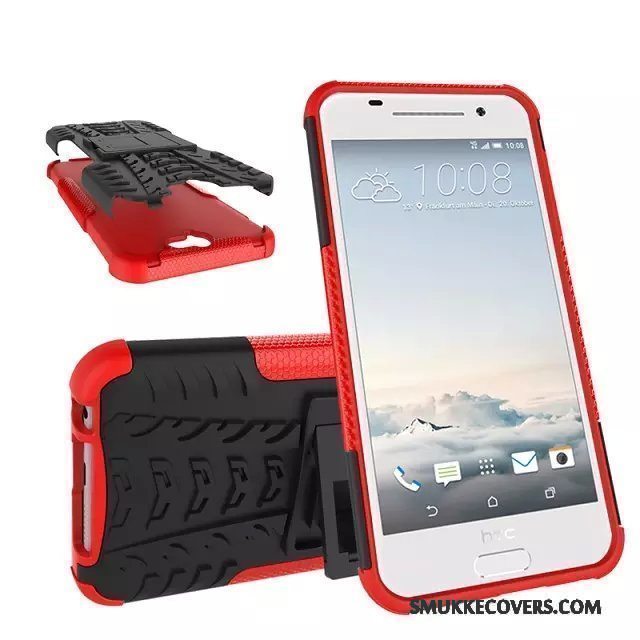 Etui Htc One A9 Support Skridsikre Mønster, Cover Htc One A9 Beskyttelse Telefonlilla