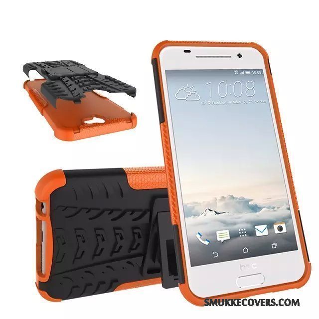 Etui Htc One A9 Support Skridsikre Mønster, Cover Htc One A9 Beskyttelse Telefonlilla