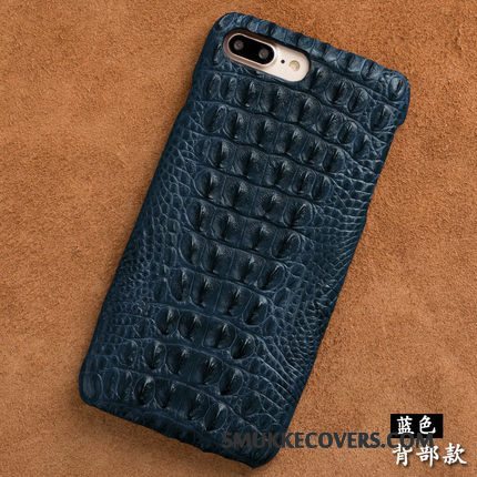 Etui Htc One M7 Læder Tilpas Hård, Cover Htc One M7 Luksus Krokodille Naturlig