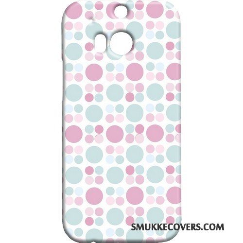 Etui Htc One M8 Beskyttelse Rød Butterfly, Cover Htc One M8 Nubuck Telefon