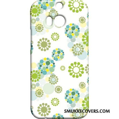 Etui Htc One M8 Beskyttelse Rød Butterfly, Cover Htc One M8 Nubuck Telefon