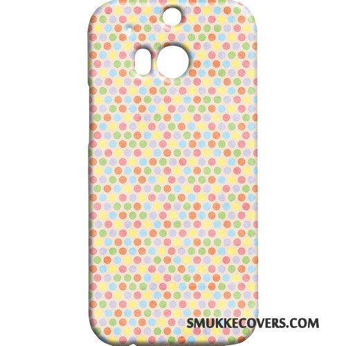 Etui Htc One M8 Beskyttelse Rød Butterfly, Cover Htc One M8 Nubuck Telefon