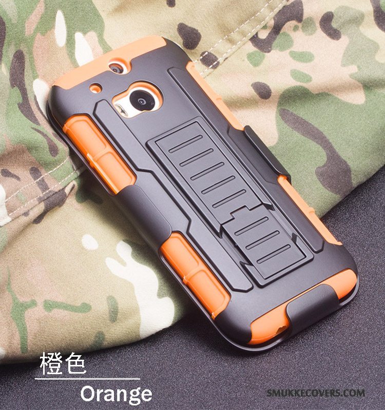 Etui Htc One M8 Silikone Armour Tynd, Cover Htc One M8 Beskyttelse Af Personlighed Trend
