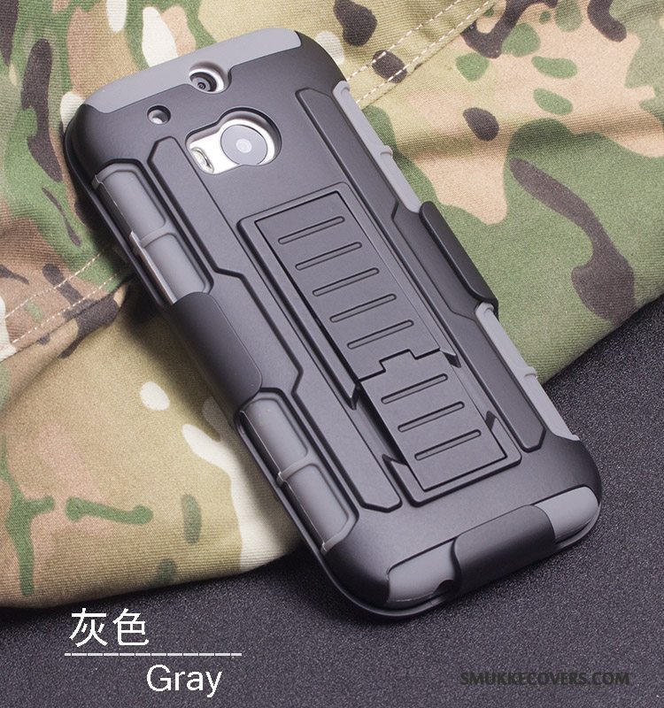 Etui Htc One M8 Silikone Armour Tynd, Cover Htc One M8 Beskyttelse Af Personlighed Trend