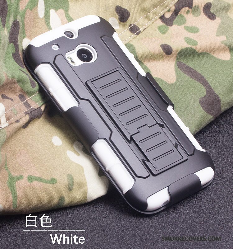 Etui Htc One M8 Silikone Armour Tynd, Cover Htc One M8 Beskyttelse Af Personlighed Trend