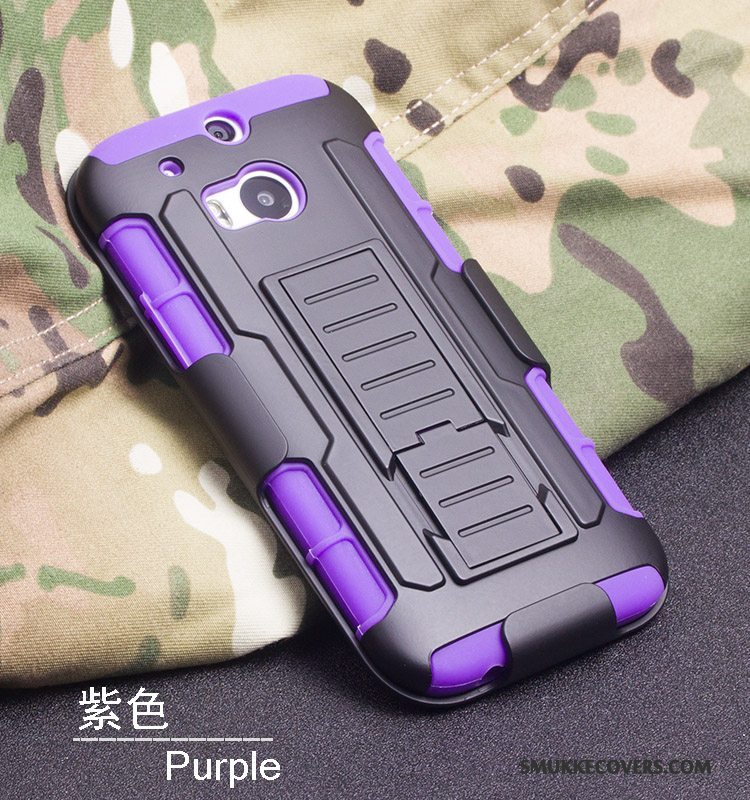 Etui Htc One M8 Silikone Armour Tynd, Cover Htc One M8 Beskyttelse Af Personlighed Trend