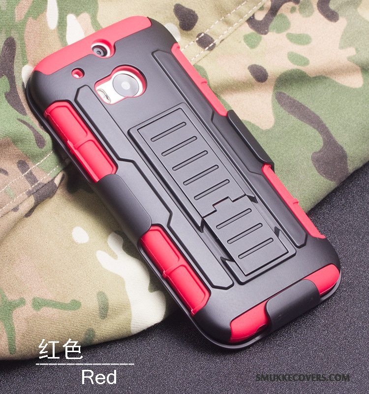 Etui Htc One M8 Silikone Armour Tynd, Cover Htc One M8 Beskyttelse Af Personlighed Trend