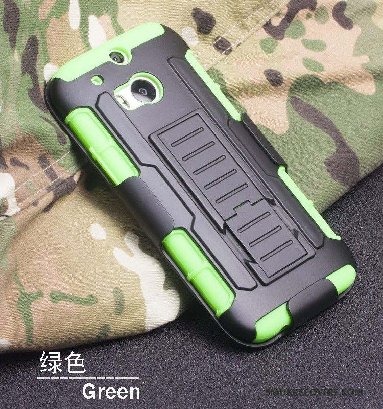 Etui Htc One M8 Silikone Armour Tynd, Cover Htc One M8 Beskyttelse Af Personlighed Trend