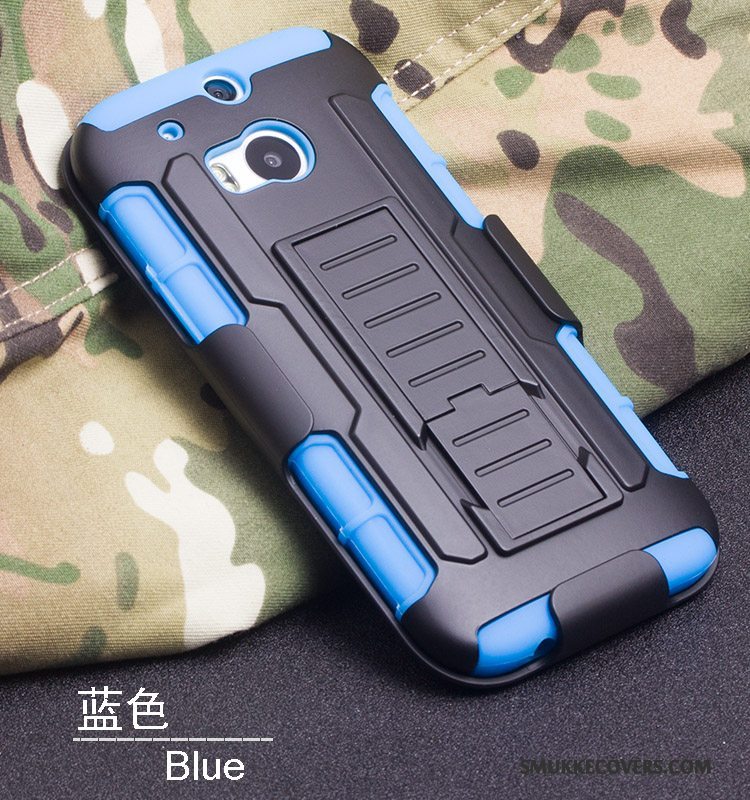 Etui Htc One M8 Silikone Armour Tynd, Cover Htc One M8 Beskyttelse Af Personlighed Trend