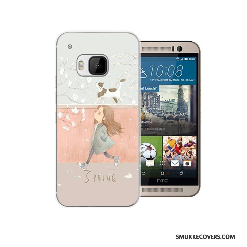 Etui Htc One M9 Beskyttelse Af Personlighed Lille Sektion, Cover Htc One M9 Hård Hvid