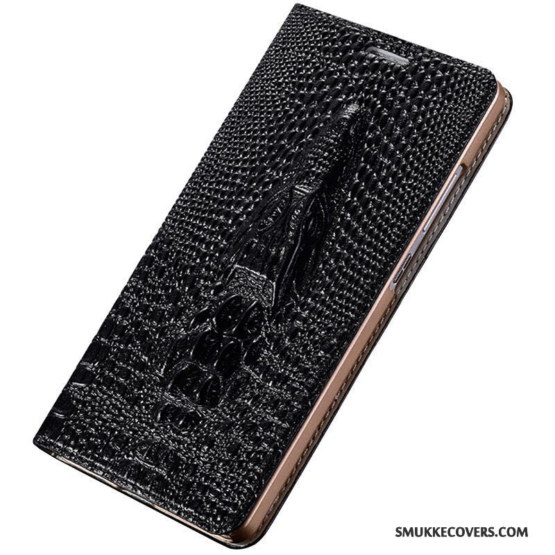 Etui Htc One M9 Beskyttelse Anti-fald Tilpas, Cover Htc One M9 Læder Telefonlilla