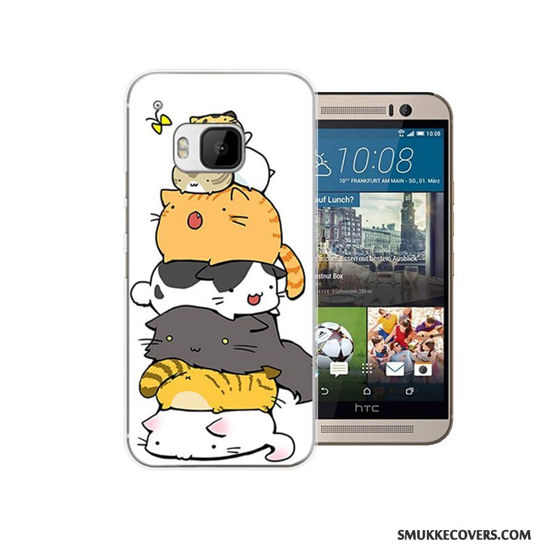 Etui Htc One M9 Cartoon Trend Grå, Cover Htc One M9 Beskyttelse Telefonanti-fald