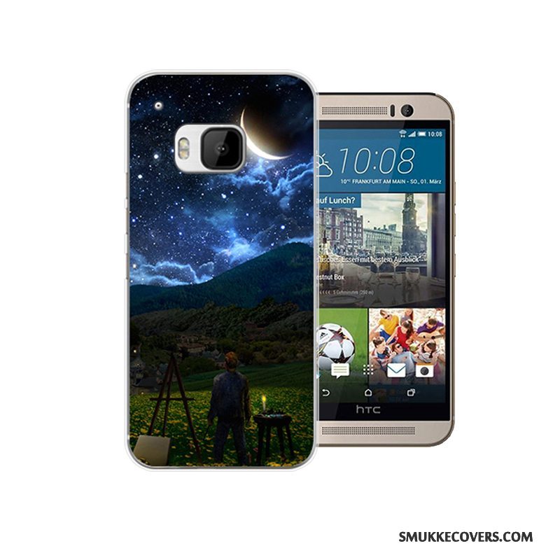 Etui Htc One M9 Cartoon Trend Grå, Cover Htc One M9 Beskyttelse Telefonanti-fald