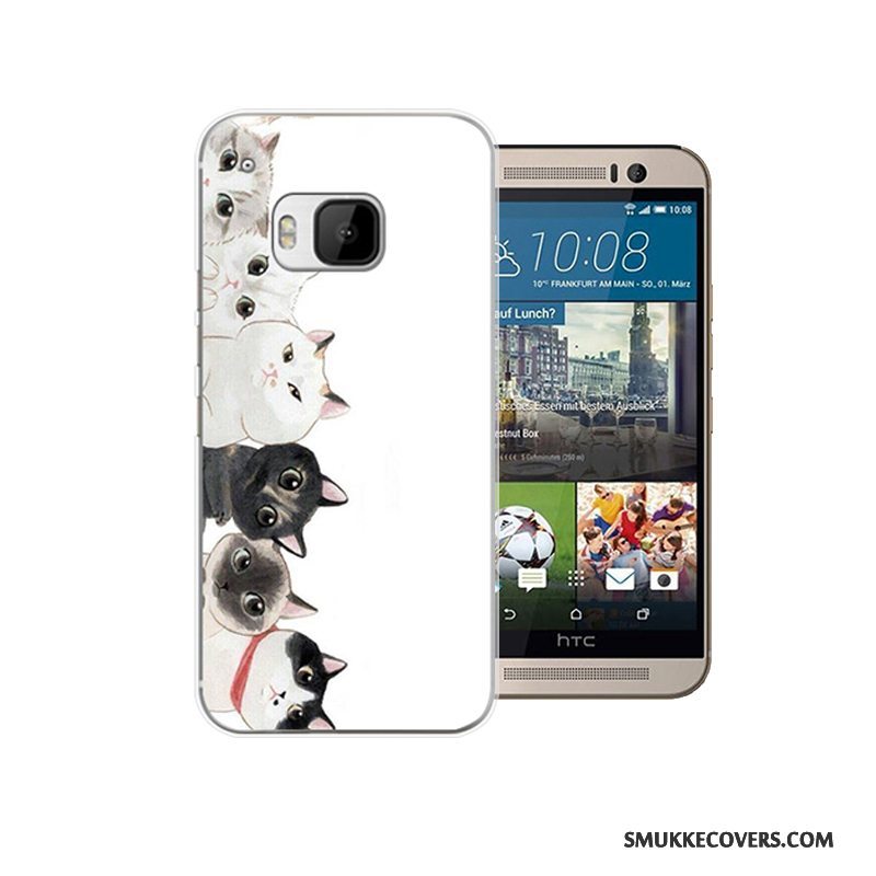 Etui Htc One M9 Cartoon Trend Grå, Cover Htc One M9 Beskyttelse Telefonanti-fald