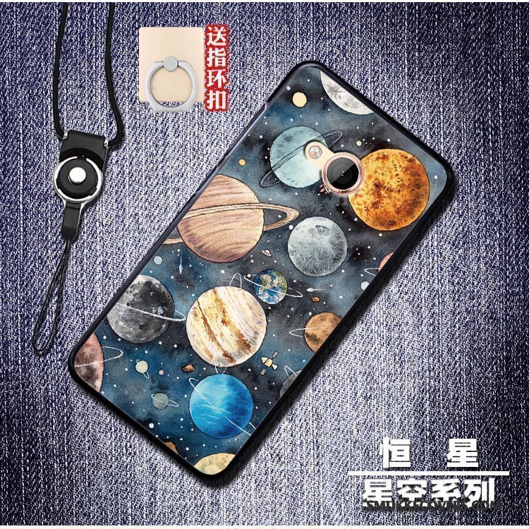 Etui Htc U Play Beskyttelse Anti-fald Trend, Cover Htc U Play Blød Telefonhængende Ornamenter