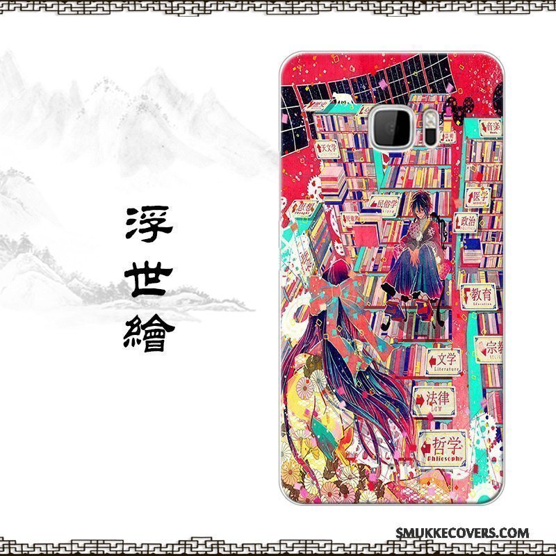 Etui Htc U Play Beskyttelse Kunst Blå, Cover Htc U Play Blød Telefonkinesisk Stil