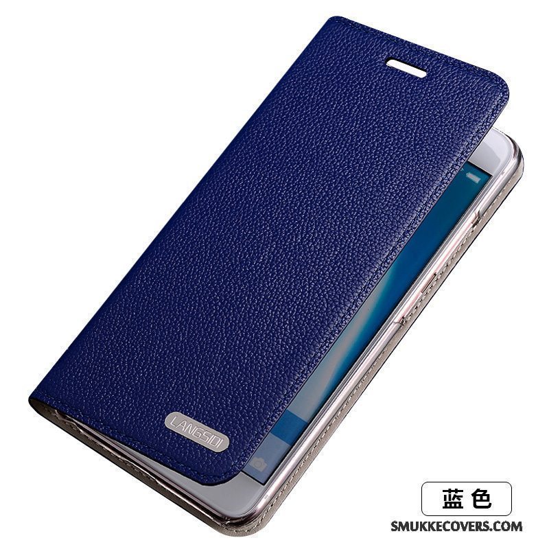 Etui Htc U Play Læder Anti-fald Telefon, Cover Htc U Play Folio Lyserød