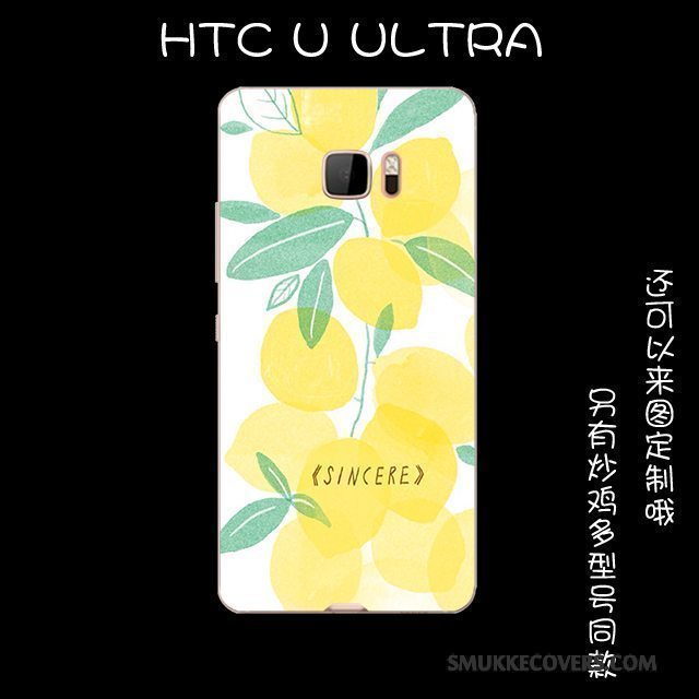 Etui Htc U Ultra Beskyttelse Telefonlyserød, Cover Htc U Ultra Tasker Smuk Anti-fald