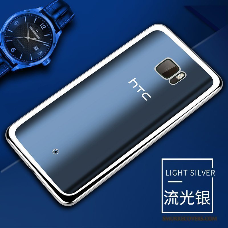 Etui Htc U Ultra Blød Gennemsigtig Telefon, Cover Htc U Ultra Beskyttelse Lyserød