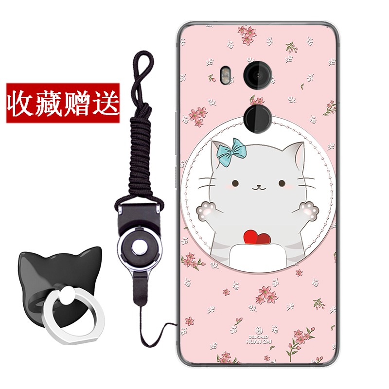 Etui Htc U11+ Blød Anti-fald Grøn, Cover Htc U11+ Cartoon Telefonaf Personlighed