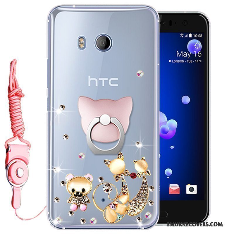 Etui Htc U11 Blød Anti-fald Telefon, Cover Htc U11 Tasker Guld