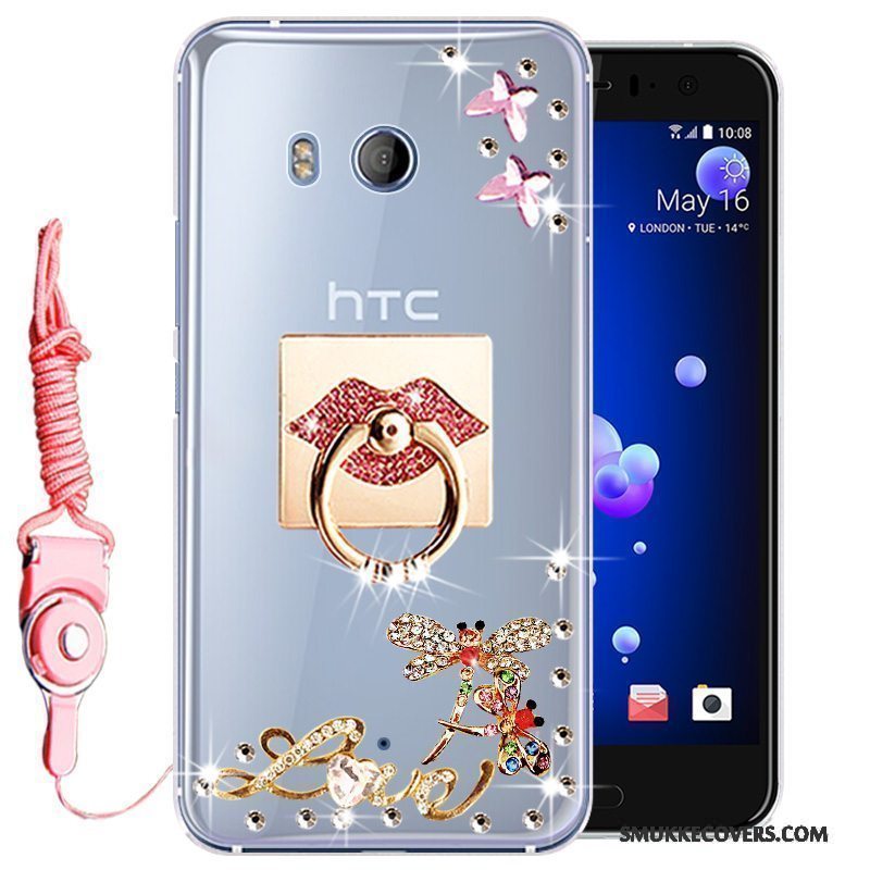 Etui Htc U11 Blød Anti-fald Telefon, Cover Htc U11 Tasker Guld