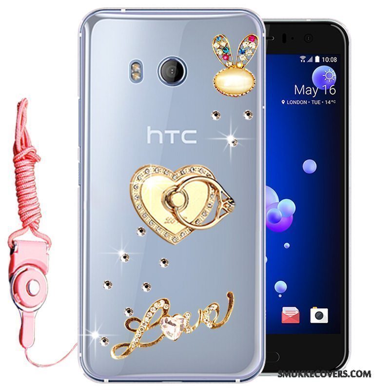 Etui Htc U11 Blød Anti-fald Telefon, Cover Htc U11 Tasker Guld