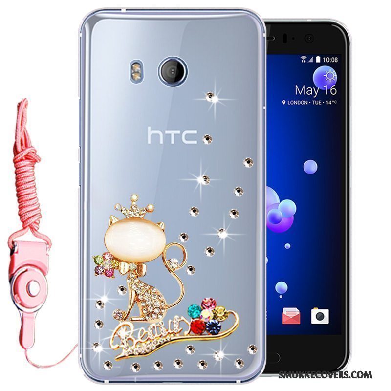 Etui Htc U11 Blød Anti-fald Telefon, Cover Htc U11 Tasker Guld