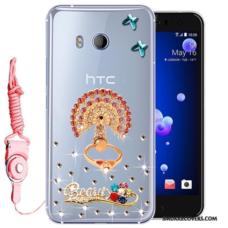 Etui Htc U11 Blød Anti-fald Telefon, Cover Htc U11 Tasker Guld