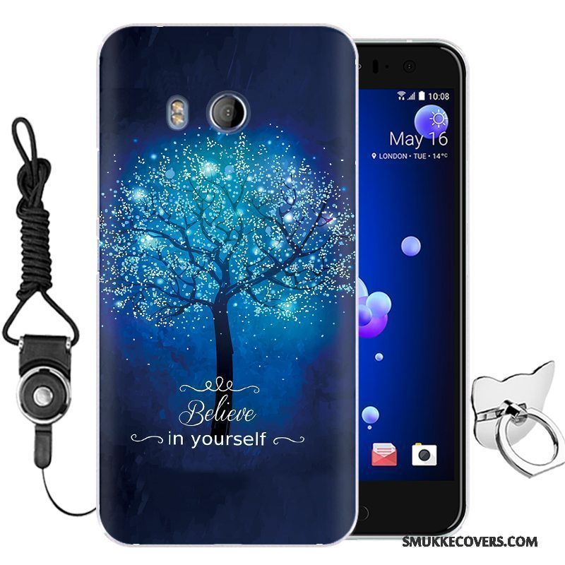 Etui Htc U11 Blød Grøn Anti-fald, Cover Htc U11 Beskyttelse Telefon