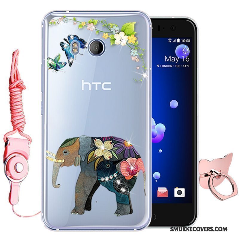 Etui Htc U11 Blød Grøn Anti-fald, Cover Htc U11 Beskyttelse Telefon