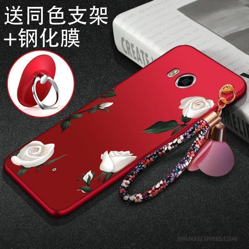 Etui Htc U11 Kreativ Trend Rød, Cover Htc U11 Silikone Anti-fald Telefon