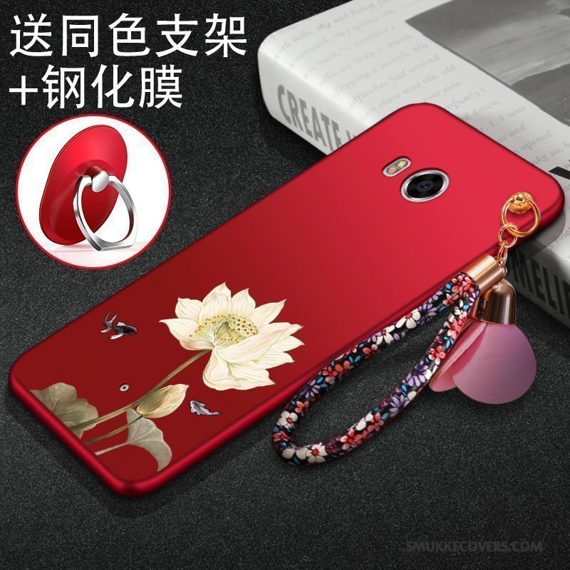 Etui Htc U11 Kreativ Trend Rød, Cover Htc U11 Silikone Anti-fald Telefon