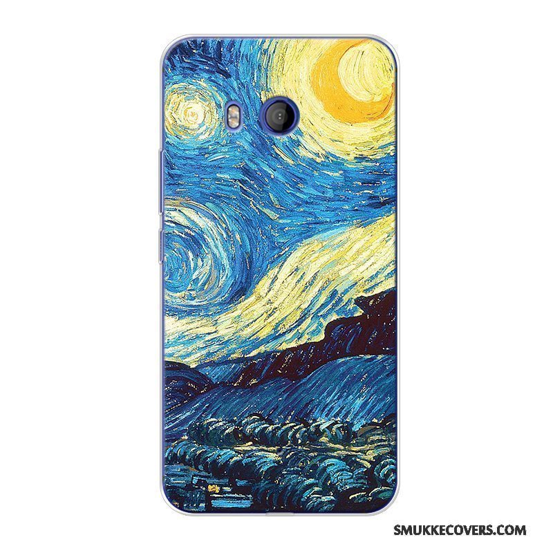 Etui Htc U11 Tasker Stjerneklar Kunst, Cover Htc U11 Blød Trend Tilpas