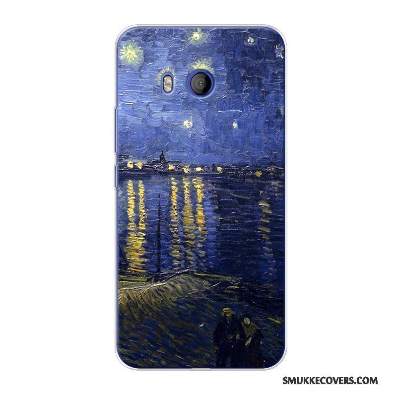 Etui Htc U11 Tasker Stjerneklar Kunst, Cover Htc U11 Blød Trend Tilpas