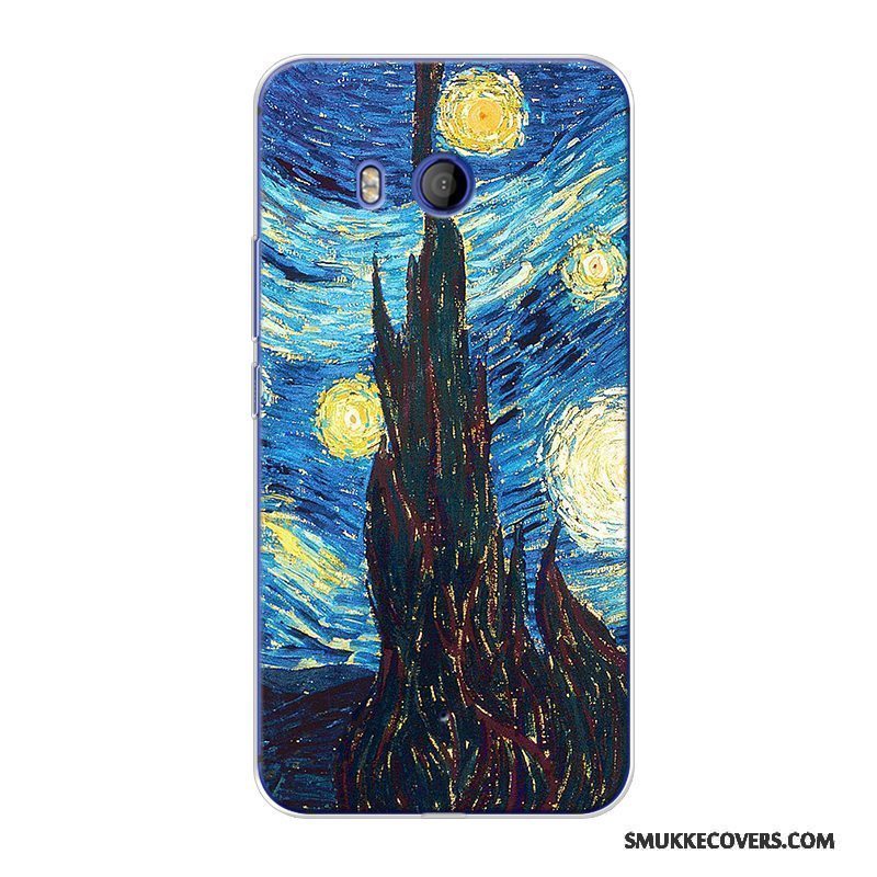 Etui Htc U11 Tasker Stjerneklar Kunst, Cover Htc U11 Blød Trend Tilpas