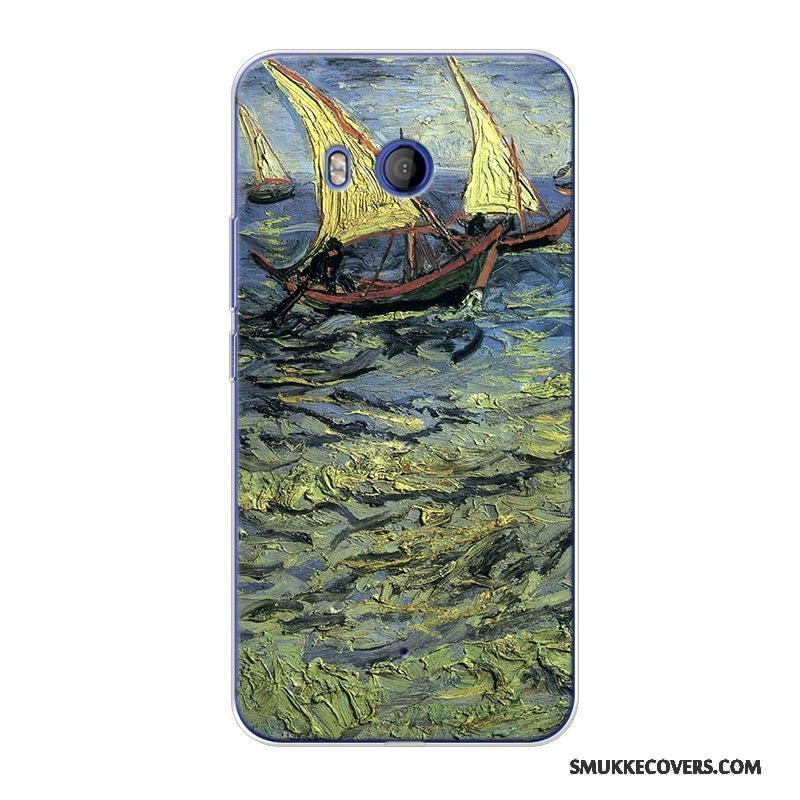 Etui Htc U11 Tasker Stjerneklar Kunst, Cover Htc U11 Blød Trend Tilpas