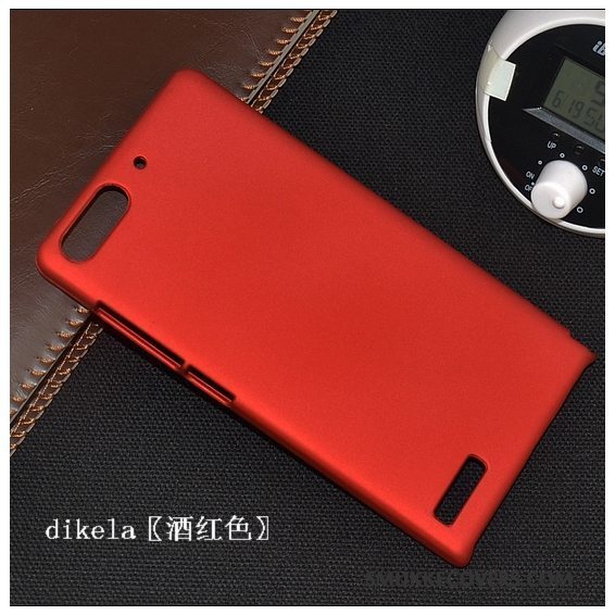 Etui Huawei Ascend G6 Beskyttelse Nubuck Hård, Cover Huawei Ascend G6 Gul Telefon