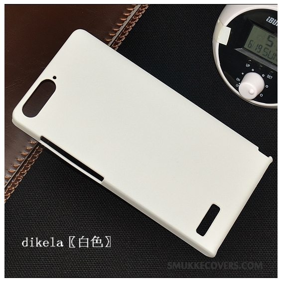 Etui Huawei Ascend G6 Beskyttelse Nubuck Hård, Cover Huawei Ascend G6 Gul Telefon