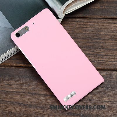 Etui Huawei Ascend G6 Beskyttelse Telefonnubuck, Cover Huawei Ascend G6 Hård Dyb Farve