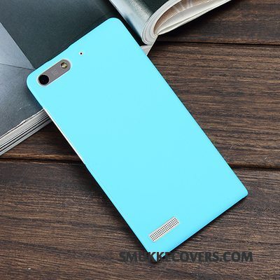 Etui Huawei Ascend G6 Beskyttelse Telefonnubuck, Cover Huawei Ascend G6 Hård Dyb Farve