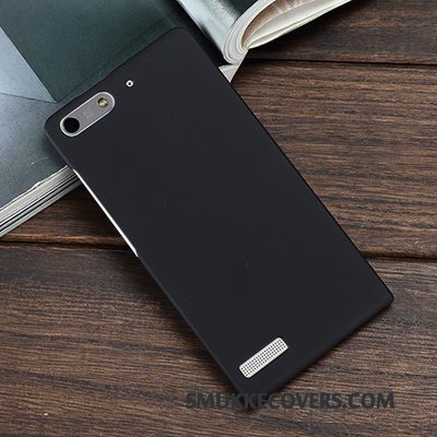 Etui Huawei Ascend G6 Beskyttelse Telefonnubuck, Cover Huawei Ascend G6 Hård Dyb Farve