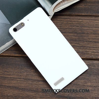 Etui Huawei Ascend G6 Beskyttelse Telefonnubuck, Cover Huawei Ascend G6 Hård Dyb Farve