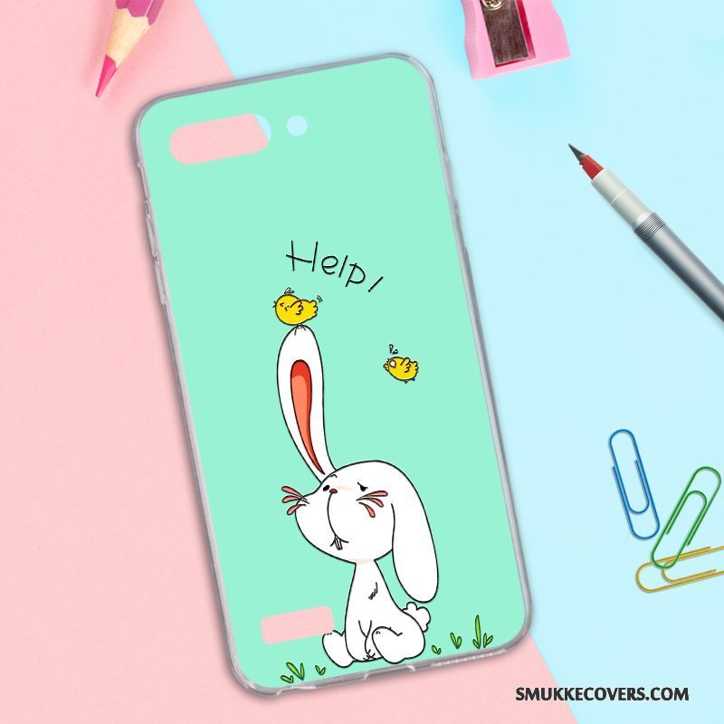 Etui Huawei Ascend G6 Cartoon Pulver Telefon, Cover Huawei Ascend G6 Beskyttelse Lyserød Smuk